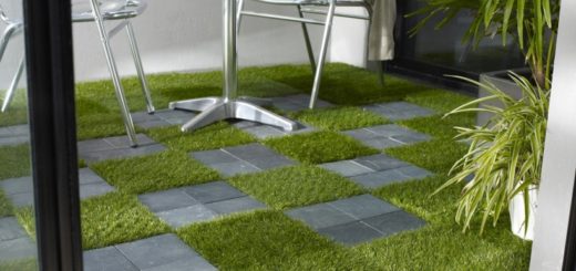 Balkon ve Teraslarınız İçin Çim Halı Modelleri