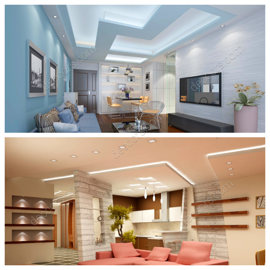 Alçıpan Modern Asma Tavan Modeli
