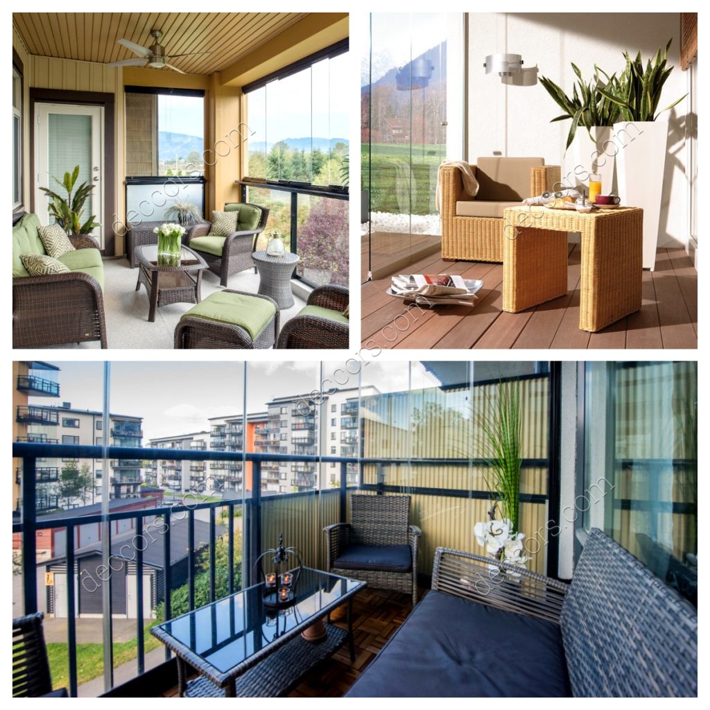 Cam Balkon Rattan Mobilya