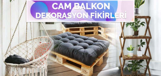 Cam Balkon Dekorasyonu ve Fikirleri