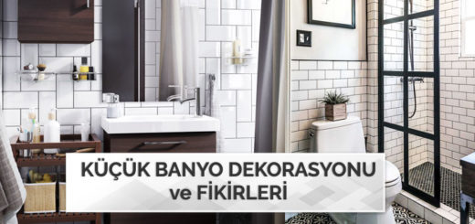 Küçük Banyoları Daha Geniş Gösterecek 7 Dekorasyon Fikri