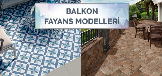 Balkon Fayans Modelleri