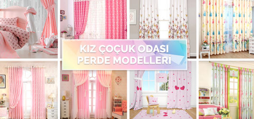 Kız Çoçuklarının Hayran Kalacağı 30 Kız Çoçuk Odası Perde Modeli