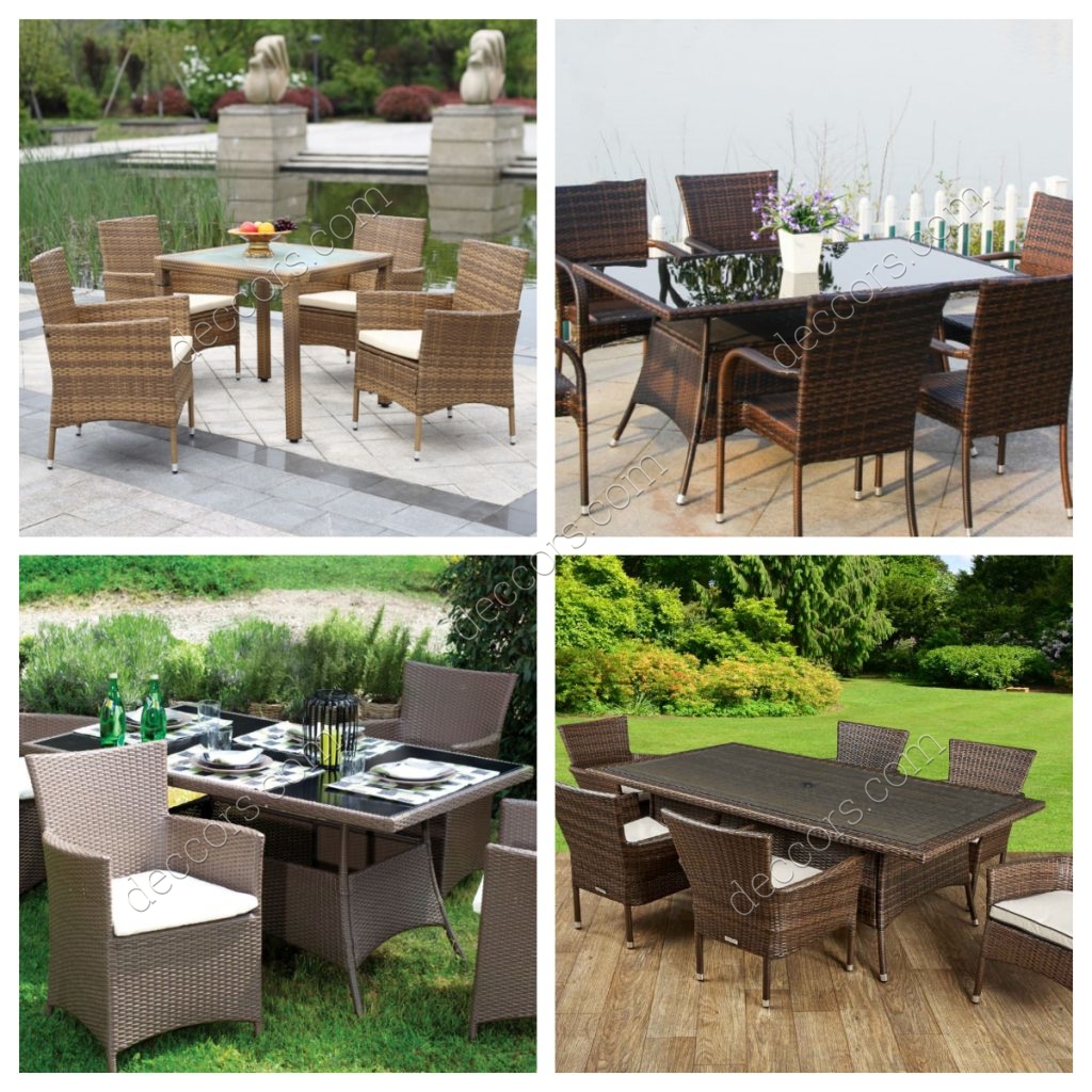 2020 Rattan Balkon Masası Modeli