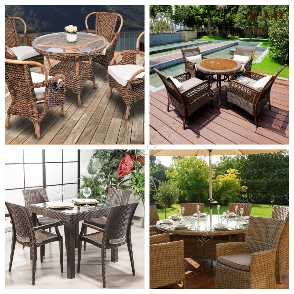 2020 Rattan Balkon Masası