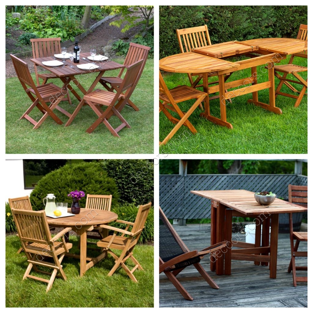 Ahşap Balkon Masası Modeli 2020