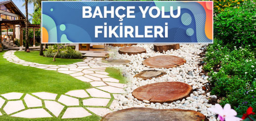 Farklı Materyaller İle Yapılmış Bahçe Yolu Fikirleri