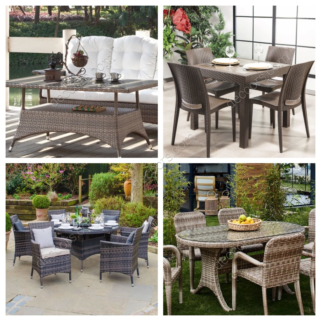 Balkon ve Teras Masası Rattan