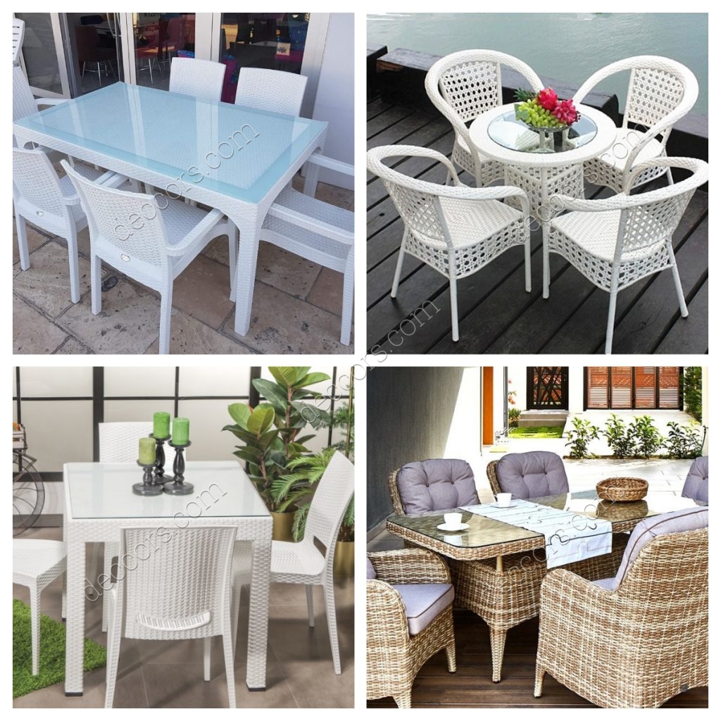 Rattan Balkon Masası Modelleri