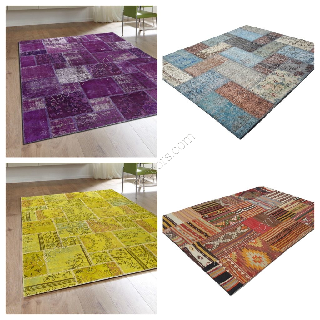 2020 Patchwork Halı Modelleri