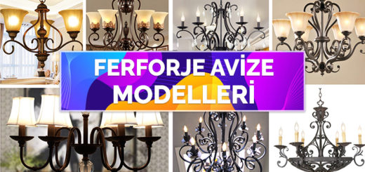 Salon Dekorasyonunuza Fark Katacak 40 Adet Ferfoje Avize Modeli