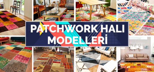 Farklı Tarzlarda Şahane Görüntüye Sahip 30 Patchwork Halı Modeli