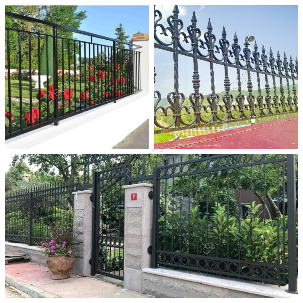 Bahçe İçin Ferforje Çit