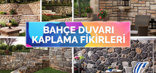 Bahçe Duvarı ve Bahçe Duvarı Kaplama Fikirleri