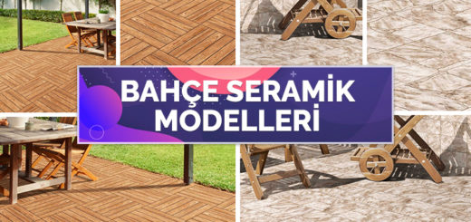 Bahçe Seramik Modelleri, Bahçe Yer ve Duvarında Kullanabileceğiniz Bahçe Fayansları
