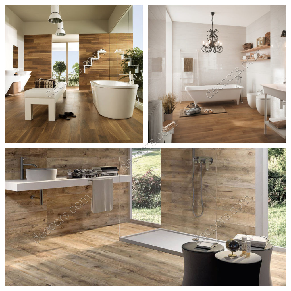 Ahşap Banyo Fayansı