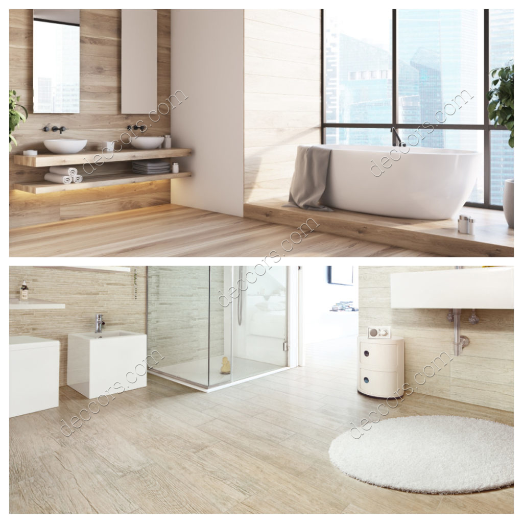 Ahşap Görünümlü Banyo Fayans