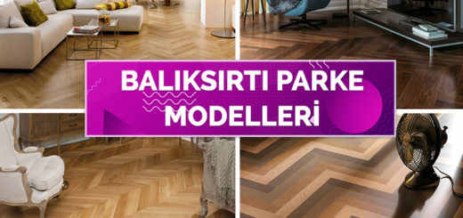 En Farklı 45 Balık Sırtı Parke Modeli