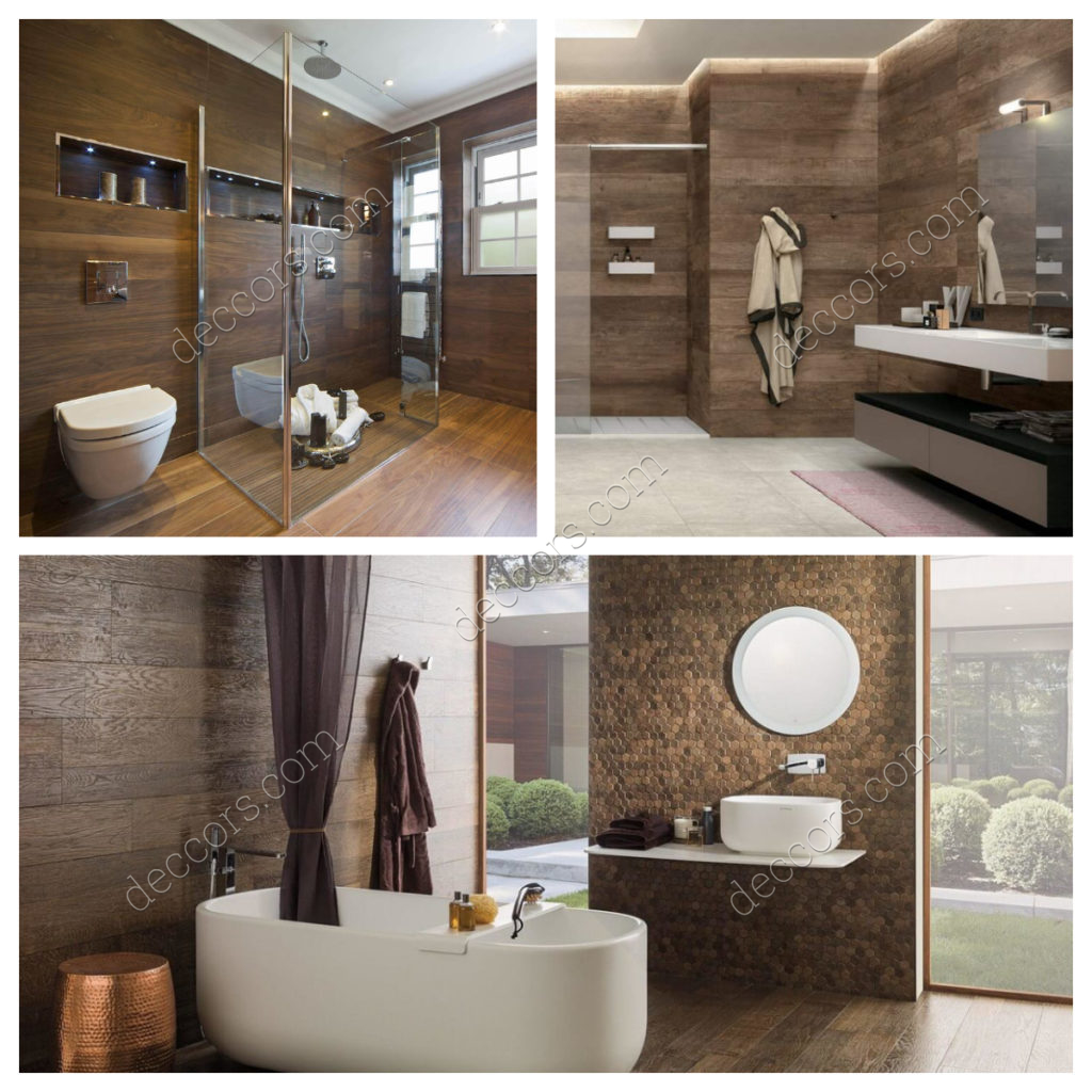 Banyo Ahşap Duvar Fayansı
