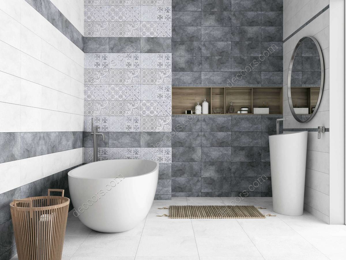 Banyo Gri Duvar Seramik