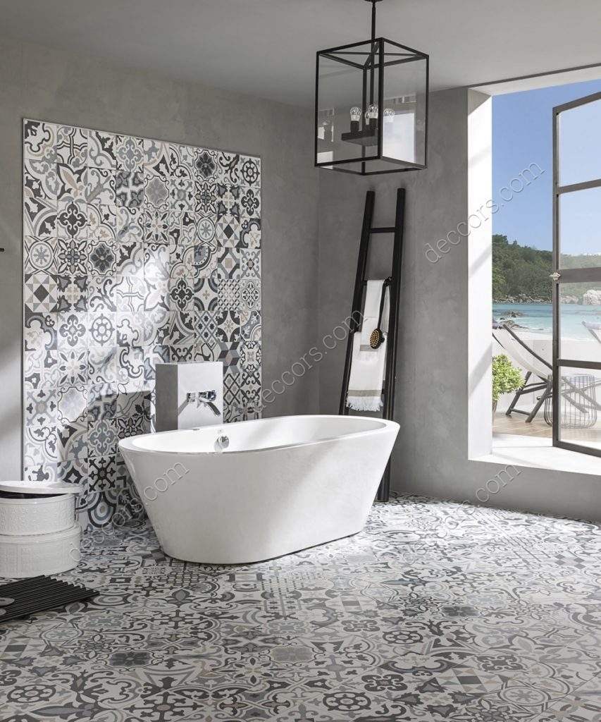 Banyo Karo Fayans Modeleri