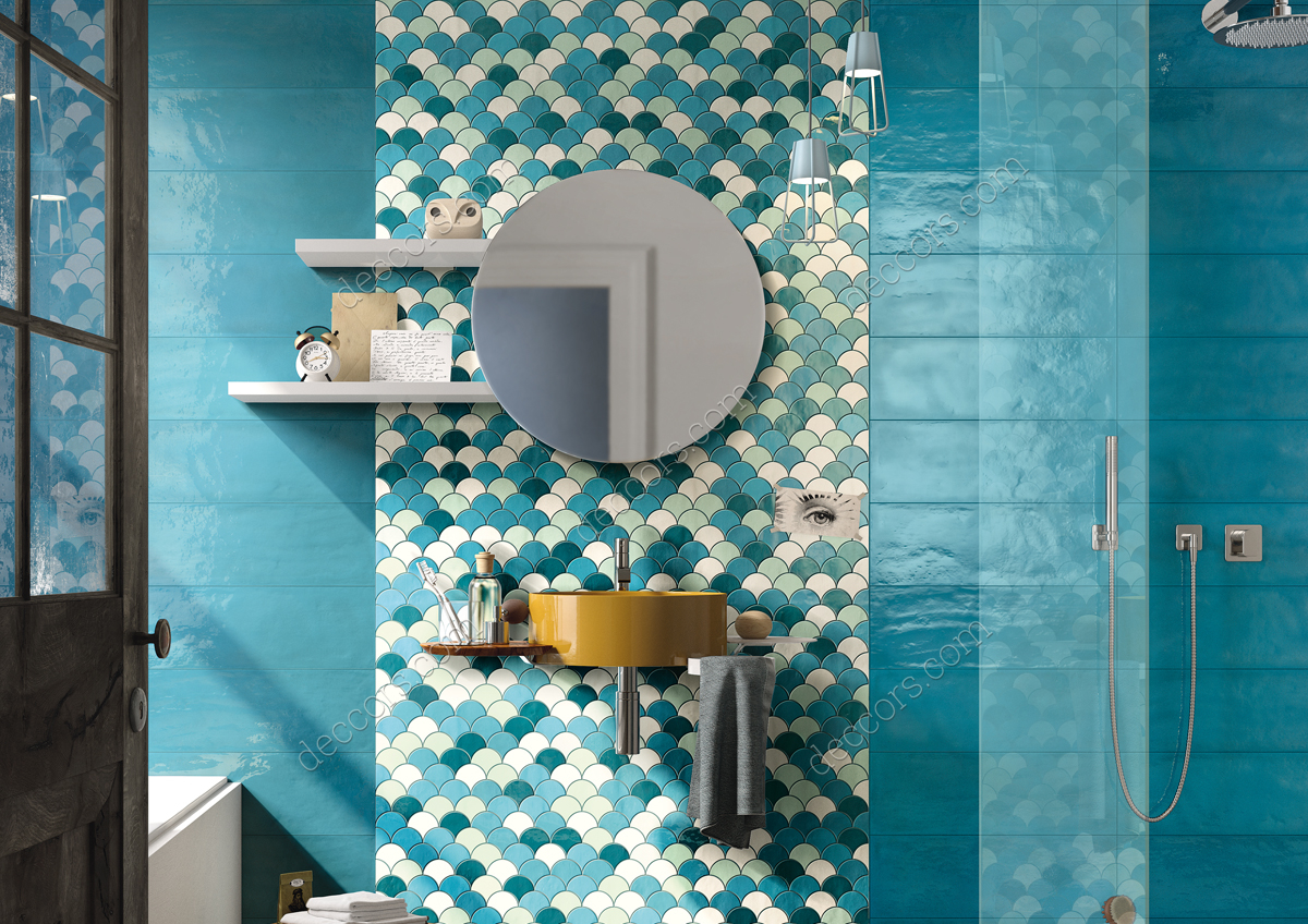 Parlak Banyo Fayans Modelleri 2021