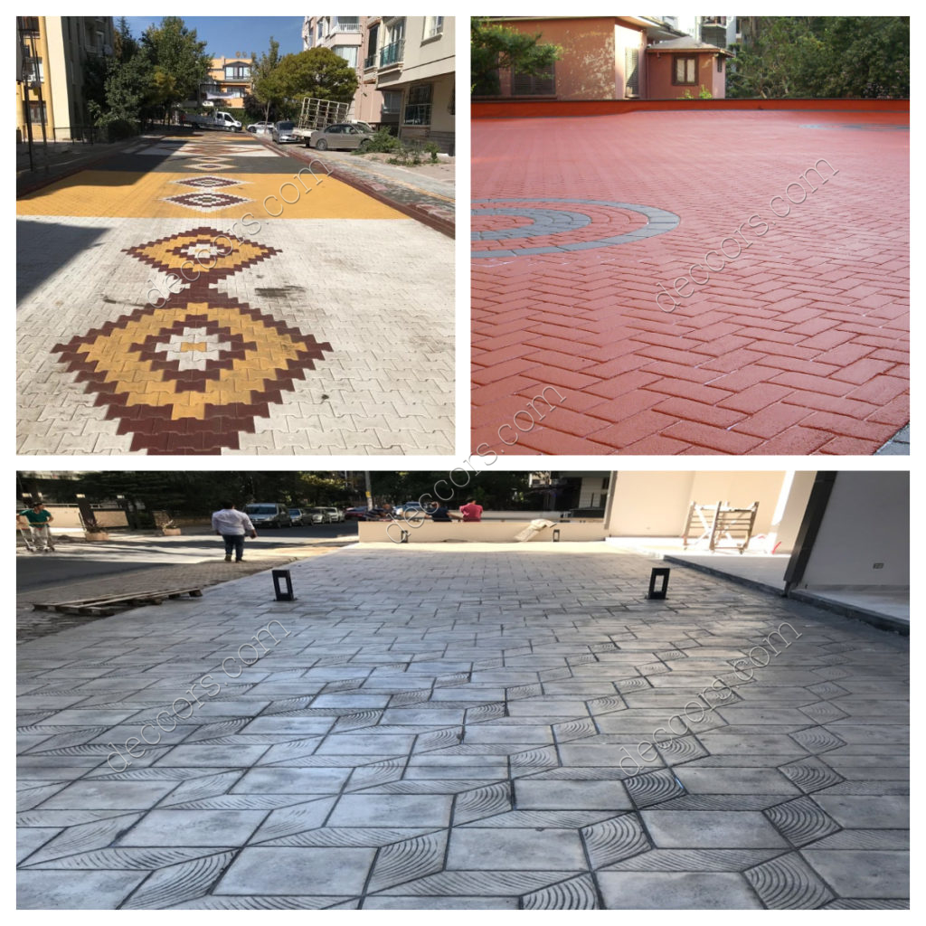 Beton Parke Taşı Modelleri