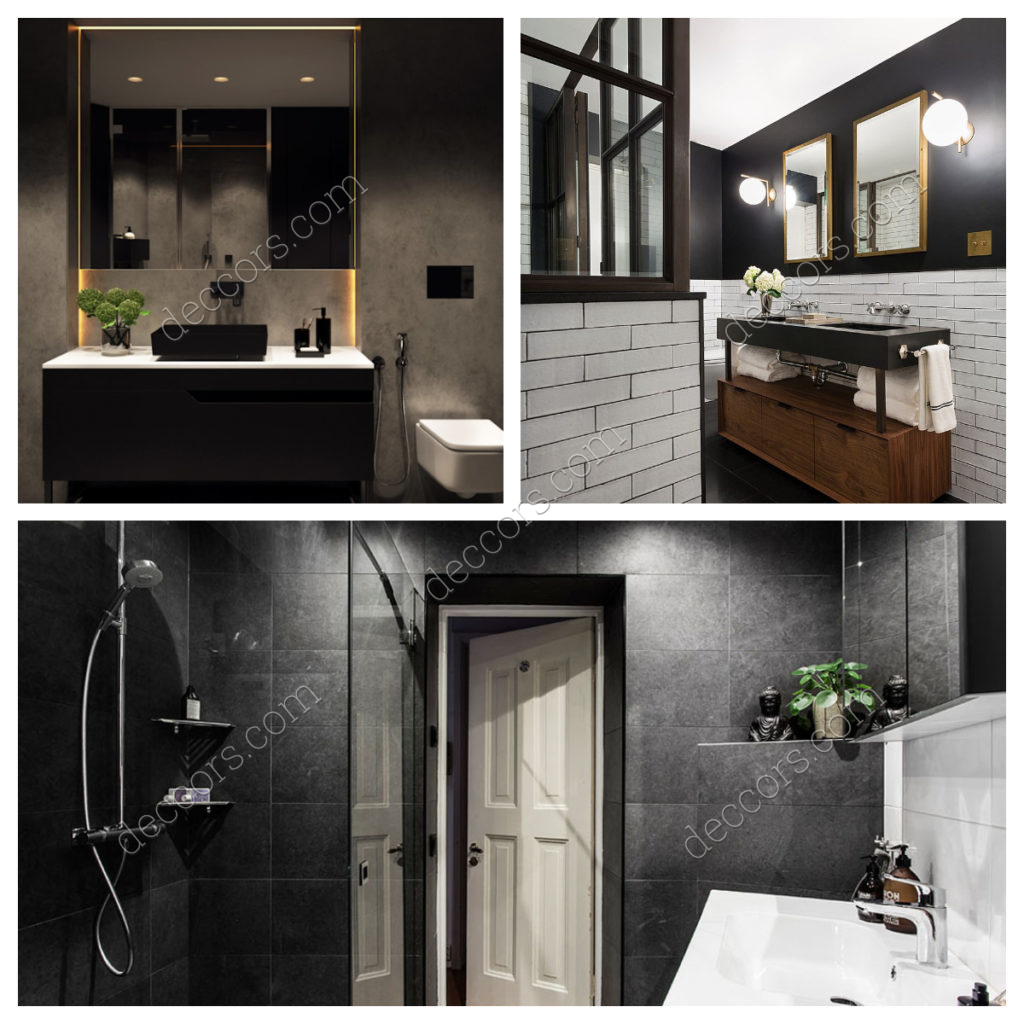 Minimal Sade Banyo Dekorasyonu