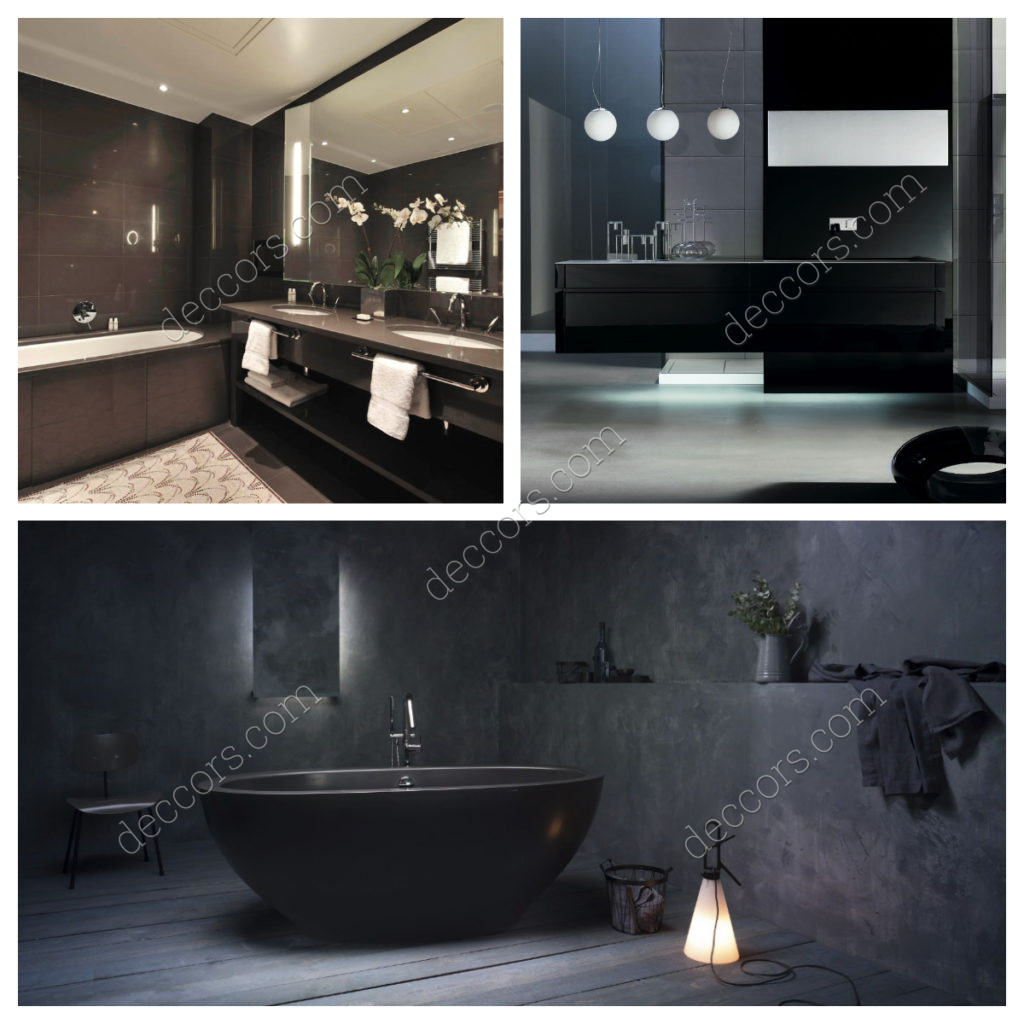 Siyah Banyo Modeli