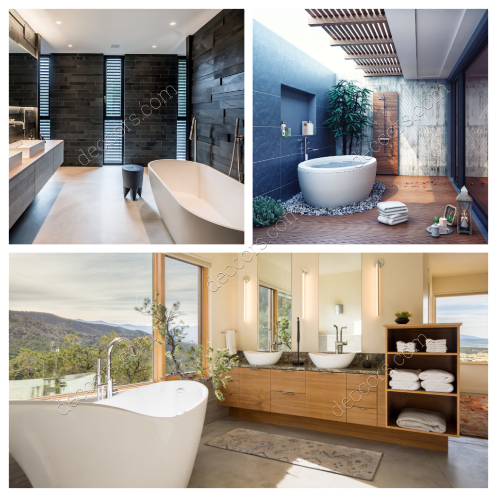 Modern banyo Mimarisi