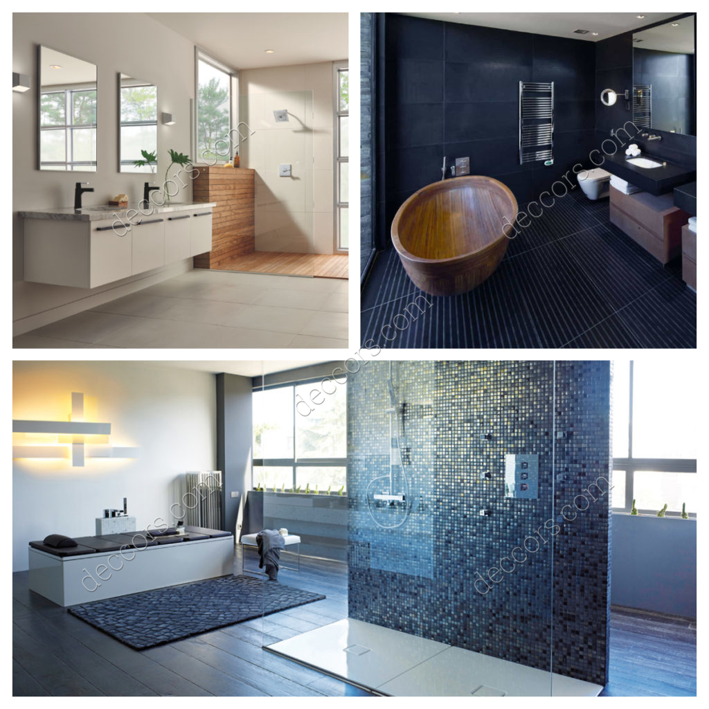 Modern Çizgiye Sahip Banyo Dekorasyonu