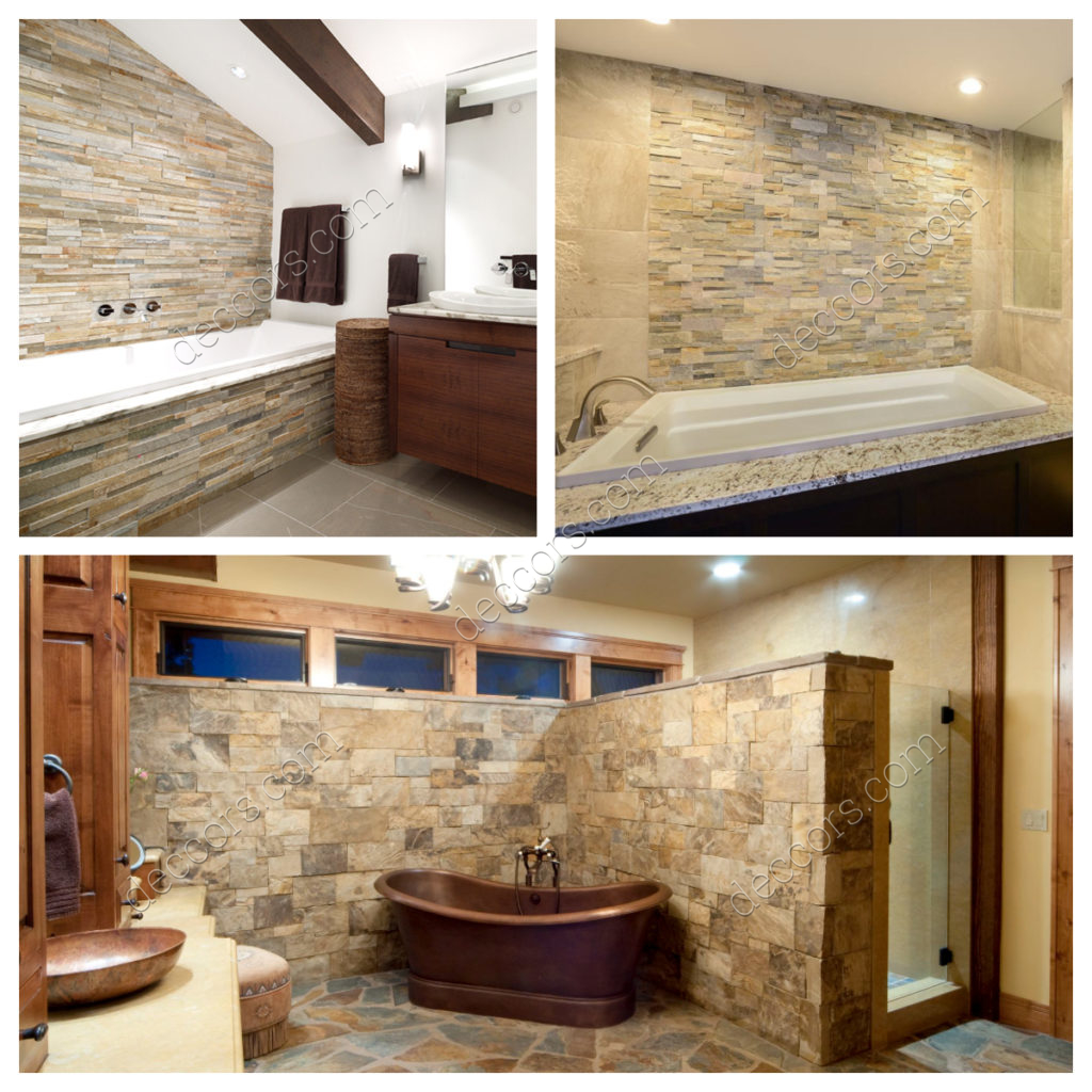 Taş Döşenmiş Banyo Modelleri