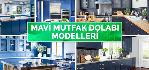 Mavi Mutfak Dolabı Modelleri ile Mutfağınızda Marina Havası Yaratın