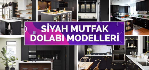 Siyah Mutfak Dolabı Modellerini Görünce Çok Beğeneceksiniz