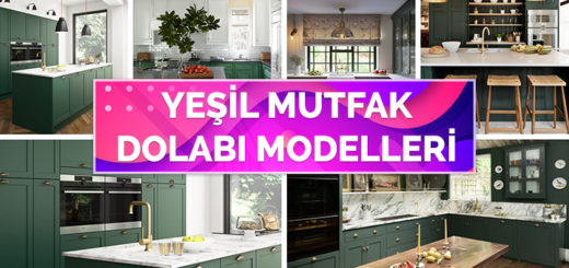 Mutlaka Görmeniz Gereken 30 Yeşil Mutfak Dolabı Modeli