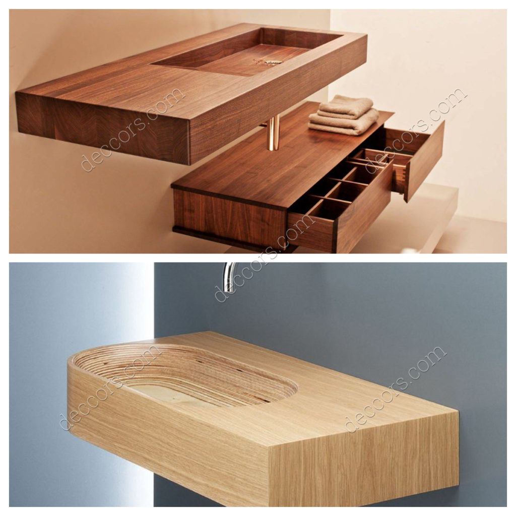 Ahşap Lavabo Modelleri