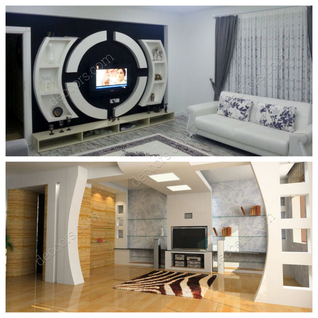 Alçıpan TV Ünitesi Modelleri 55+ Tv Ünitesi Alçıpan Modelleri