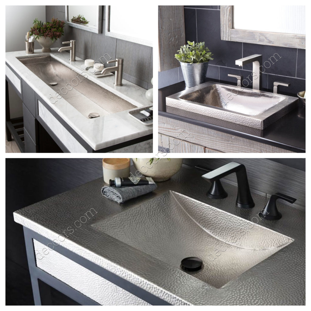 Metal Görünümlü Lavabo Modelleri
