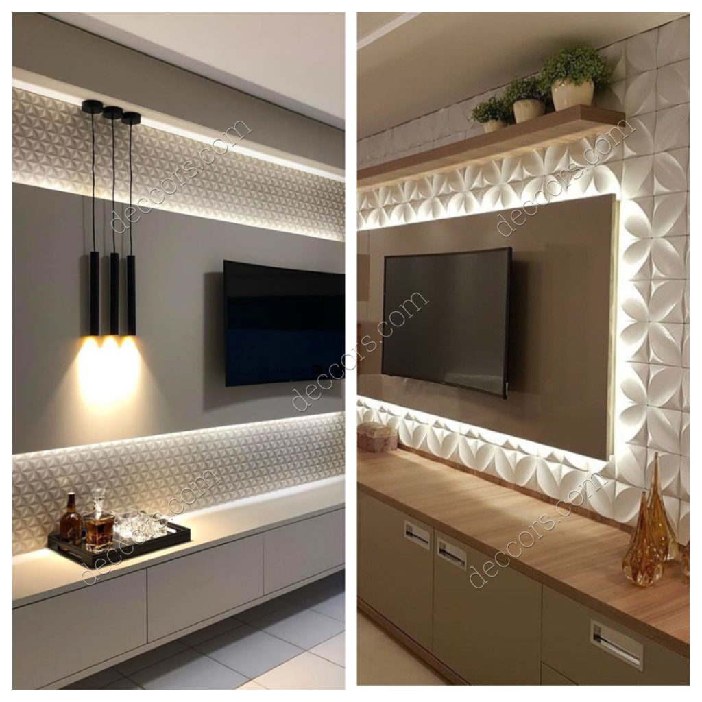 Modern Tv Unitesi Duvar Paneli