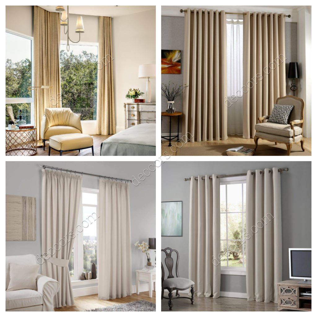Oturma Odasi İçin Modern Perde