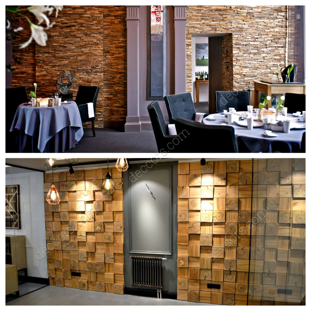 Restaurant Ahsap Duvar Kaplama