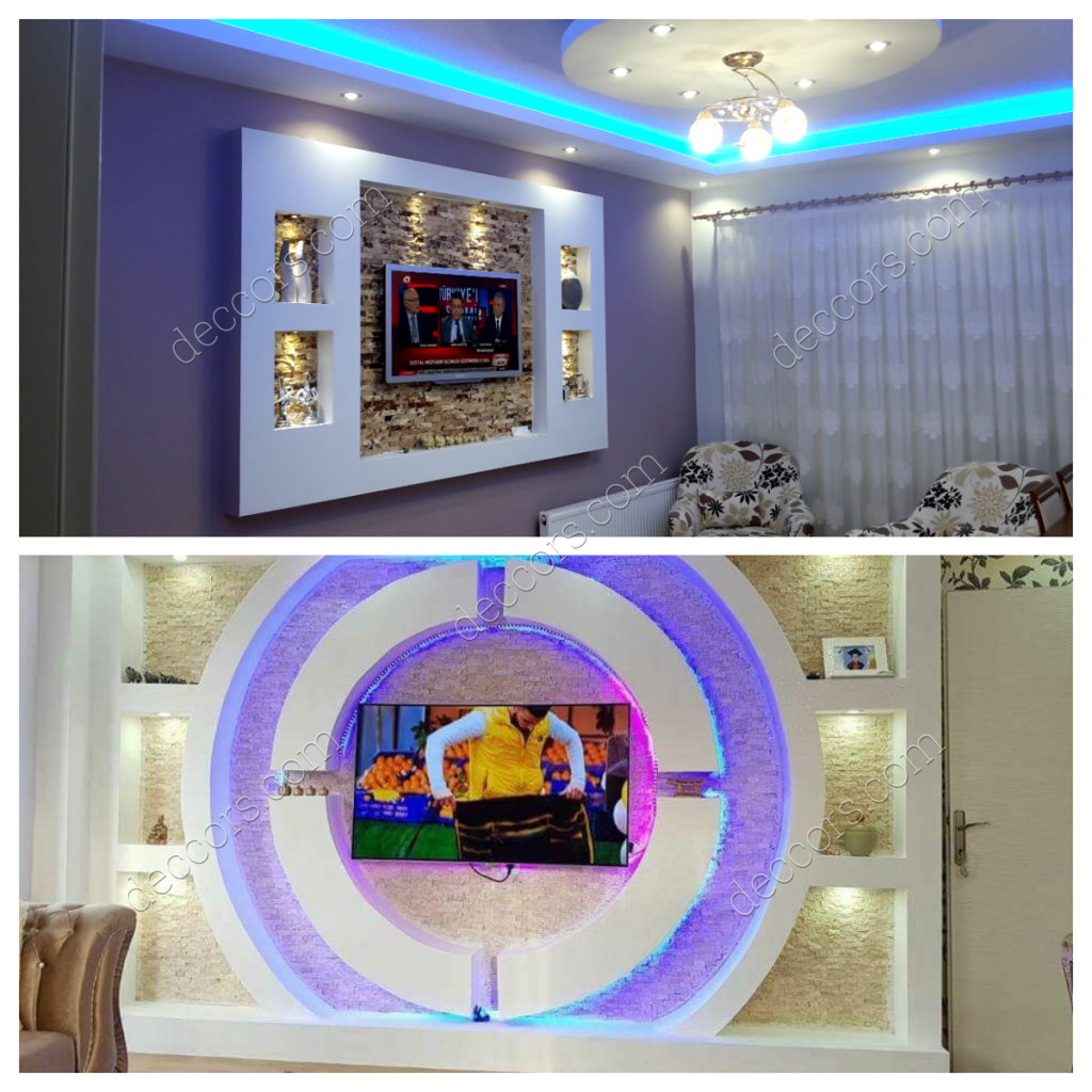 Tv Ünitesi Niş Alçıpan Modelleri