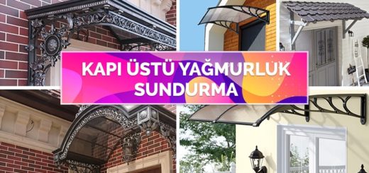 Kapı Üstü Sundurma Modelleri ile Dış Kapınızı Tamamlayın