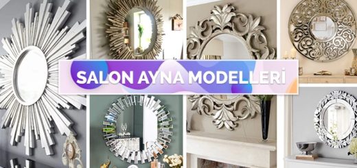 Farklı Tarzlarda +50 Salon Aynası Modeli