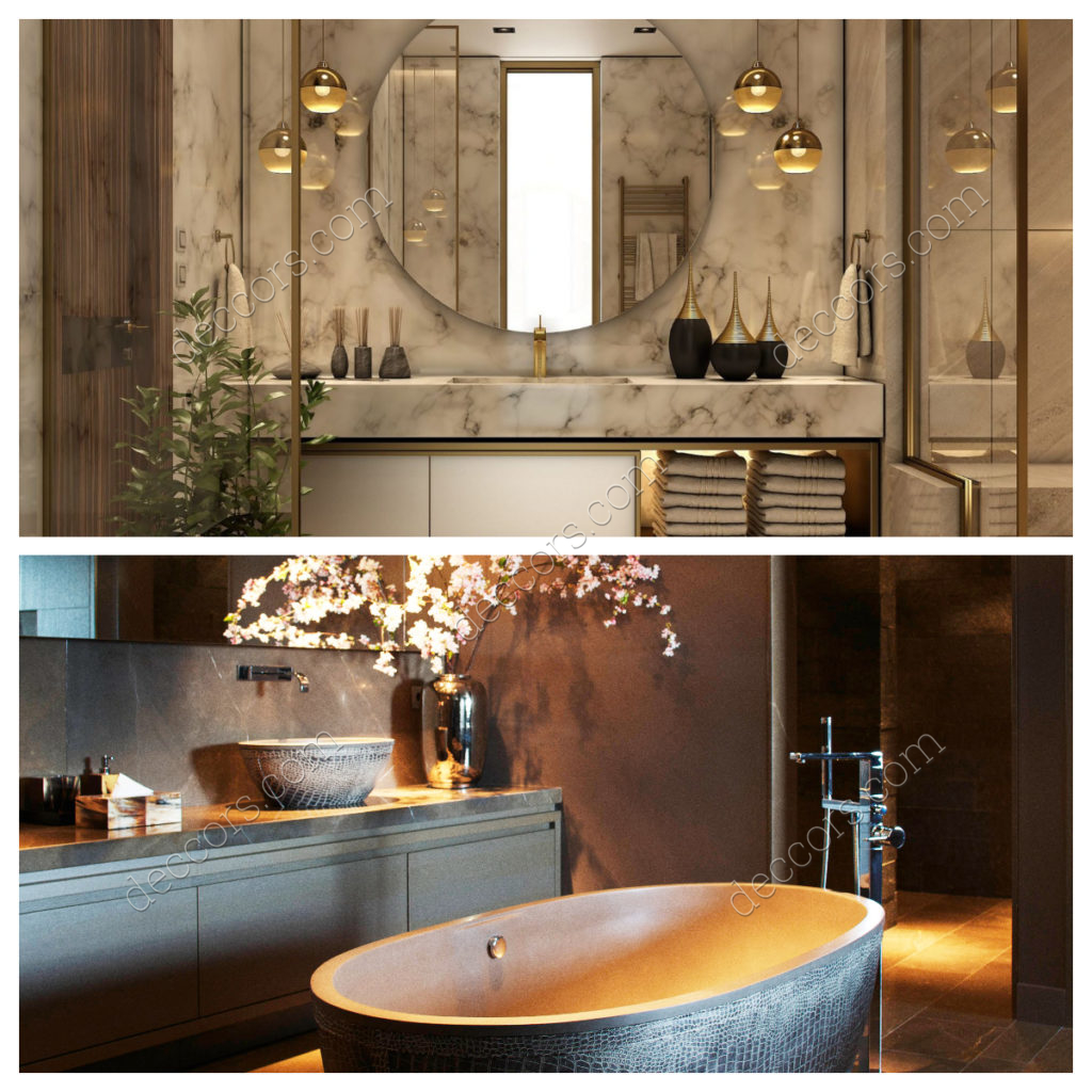 Avangard Banyo Dekorasyonu Modeli
