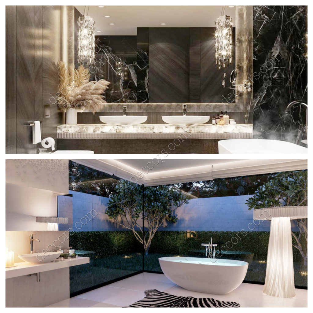 Banyo Dekorasyonu Lüx