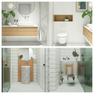 Minimal Banyo Dekorasyonu Tasarımları