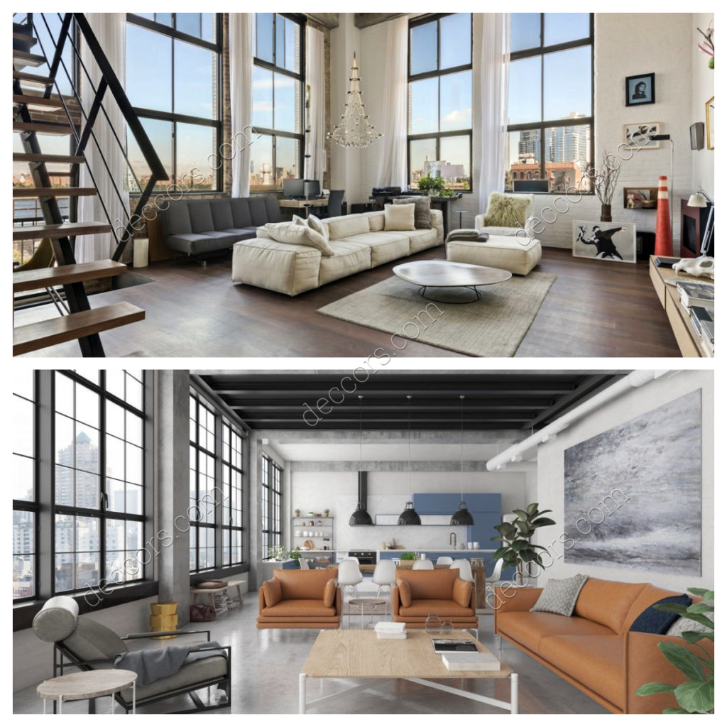 En Güzel Loft Daire Modelleri