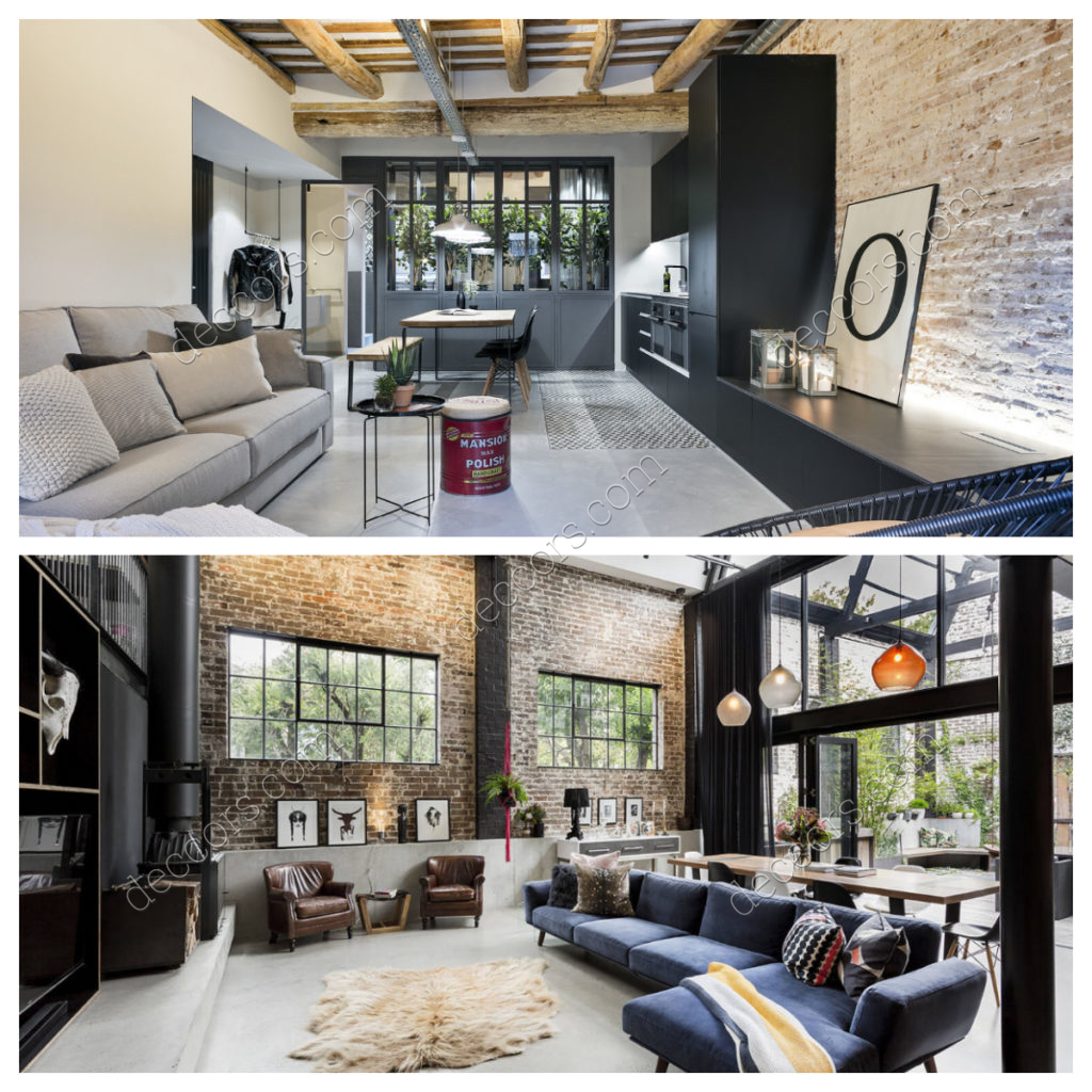 En Güzel Salon Dekorasyonu Loft