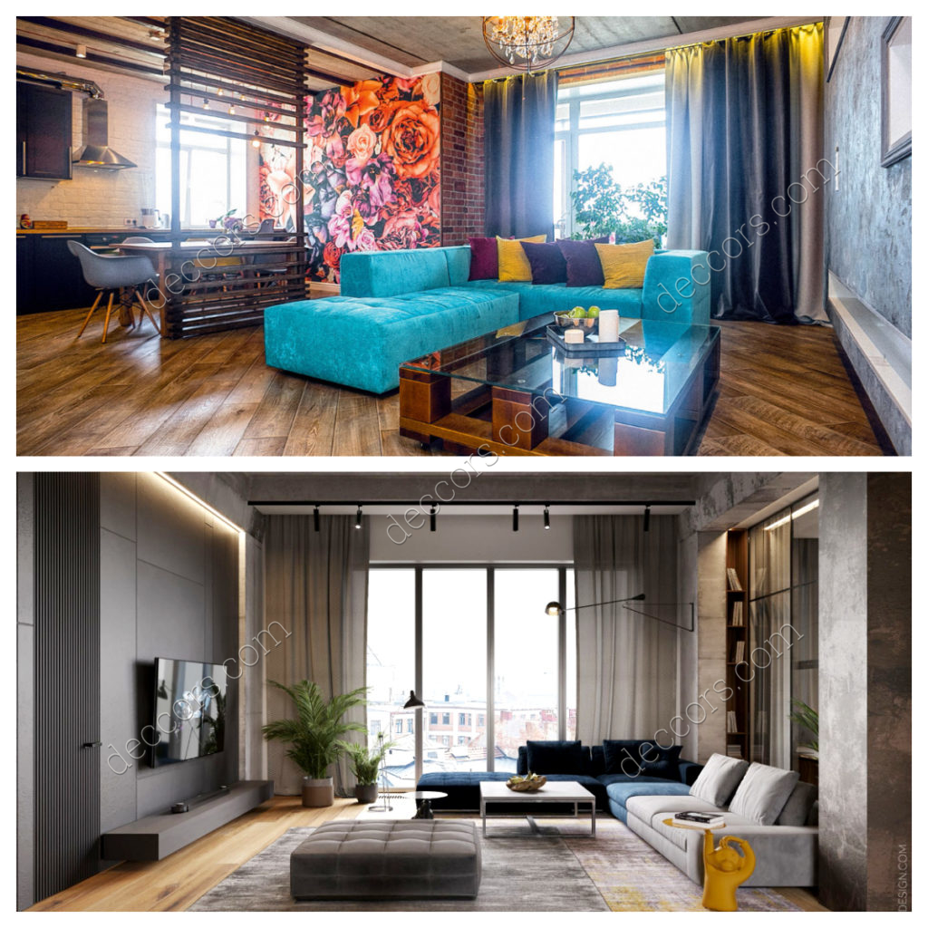 Geniş Salon Dekorasyonu